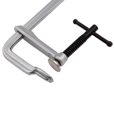 Струбцина F-образная Denzel 20471, 100x400мм, кованая купить в Надыме