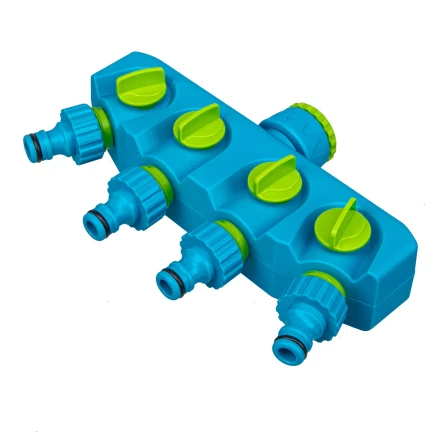 Разветвитель четырехканальный, пластиковый Palisad Luxe 65787 купить в Надыме