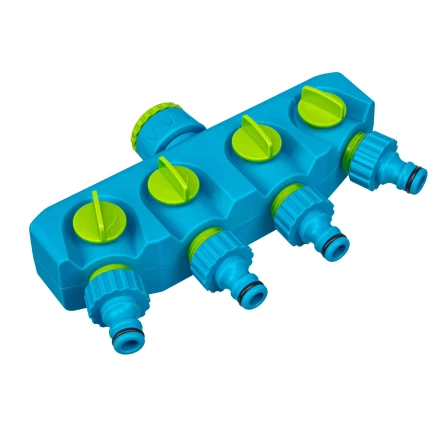 Разветвитель четырехканальный, пластиковый Palisad Luxe 65787 купить в Надыме