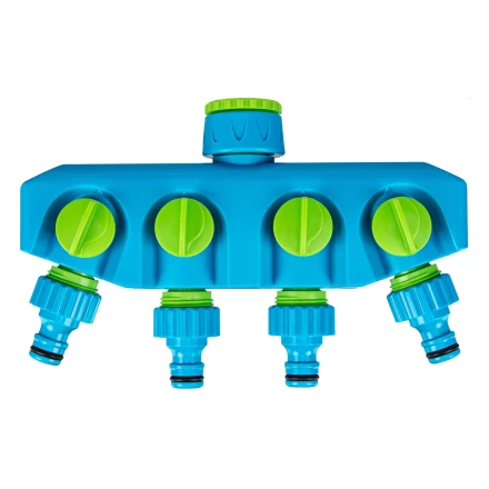 Разветвитель четырехканальный, пластиковый Palisad Luxe 65787 купить в Надыме