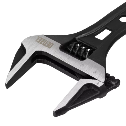 Ключ разводной Denzel 135 мм, CrV, кованый, укороченная рукоятка 15752 купить в Надыме