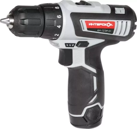 Дрель-шуруповерт аккумуляторная Интерскол ДА-12ЭР-01 Li-ion (1 х 1,5Ач) купить в Надыме