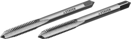 Комплект метчиков STAYER &quot;MASTER&quot;, сталь 9ХС, М6х1,0, 2 шт 28025-06-1.0-H2 купить в Надыме