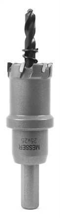 ТСТ коронка MESSER 25X25 с центрирующим сверлом и толкающей пружиной купить в Надыме