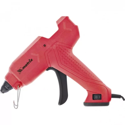 Клеевой пистолет 11мм 30/160Вт 18г/мин выключатель и индикатор напряжения MATRIX 93006 купить в Надыме