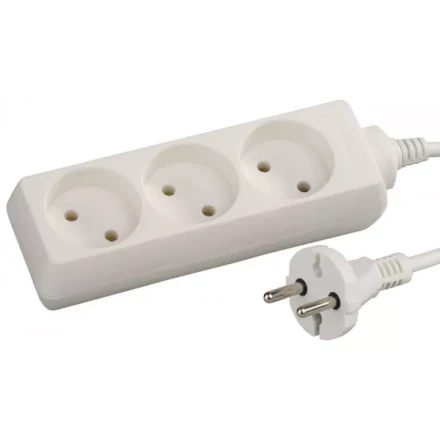 Удлинитель СВЕТОЗАР электрический, 3 гнезда, 5м SV-55030-5 купить в Надыме