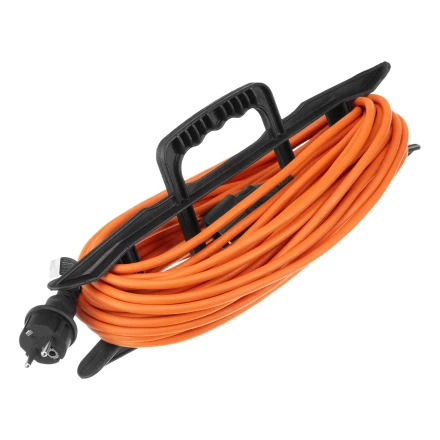 Удлинитель-шнур силовой Denzel 37406 Garden Series, ПВС, 20м, 1 розетка 3 x 1 мм, 3 м купить в Надыме