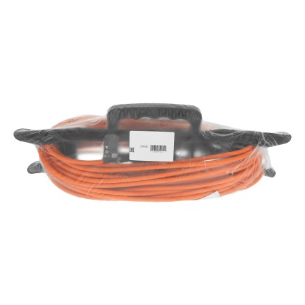 Удлинитель-шнур силовой Denzel 37406 Garden Series, ПВС, 20м, 1 розетка 3 x 1 мм, 3 м купить в Надыме