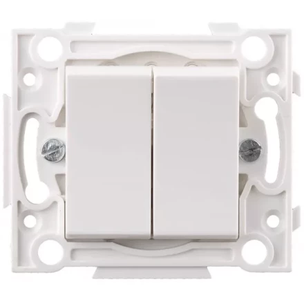 Выключатель СВЕТОЗАР двойной SV-55230-2 купить в Надыме