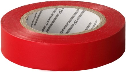 Изолента, STAYER Profi 12292-R-15-10, ПВХ, на карточке, 15мм х 10м х 0,18мм, красная 12292-R-15-10 купить в Надыме