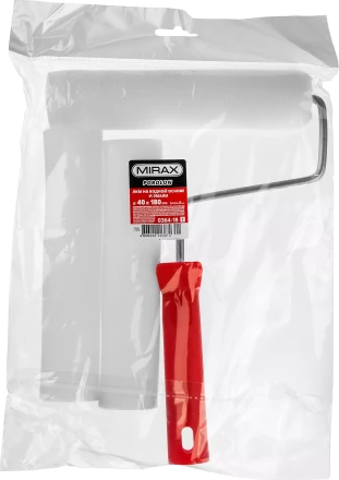 Валик "ПОРОЛОН" в наборе: 3 шубки + ручка, 180 мм, d=40 мм, MIRAX 0364-18_z01 купить в Надыме