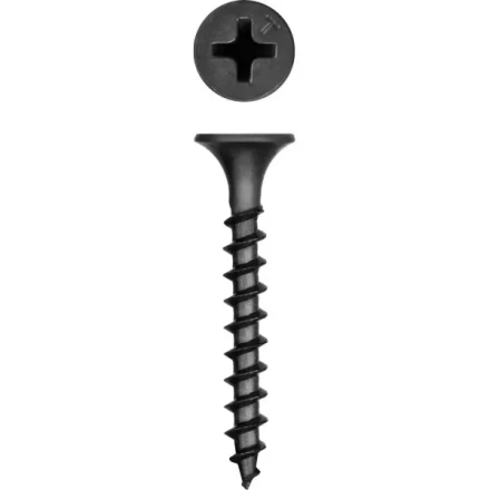 Саморезы СГД гипсокартон-дерево, 40 х 3.5 мм, 4 500 шт, фосфатированные, KRAFTOOL 3005-40 купить в Надыме