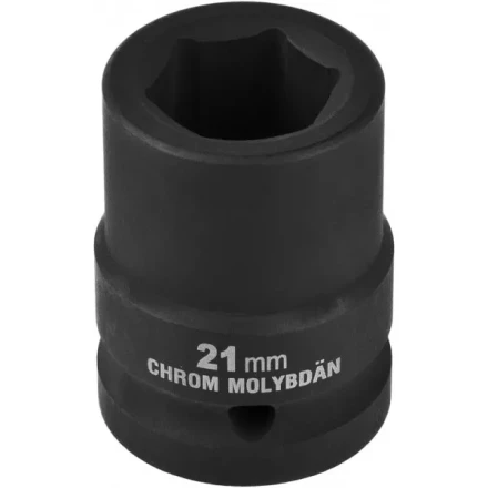 Торцовая головка KRAFTOOL "INDUSTRIE QUALITAT" ударная (3/4"), FLANK, Cr-Mo, фосфатированная, 21 мм 27945-21_z01 купить в Надыме