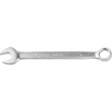 Ключ ЗУБР "ПРОФИ" гаечный комбинированный, Cr-V сталь, хромированный, 16мм 27022-16 купить в Надыме