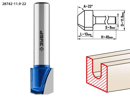 Фрезы пазовые фасонные №3 серия ПРОФЕССИОНАЛ купить в Надыме