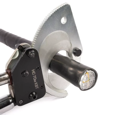 Секторные ножницы КВТ НС-70м для резки бронированных кабелей до 70 мм (84391) купить в Надыме