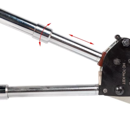 Секторные ножницы КВТ НС-70м для резки бронированных кабелей до 70 мм (84391) купить в Надыме