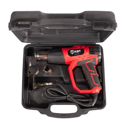 Фен технический КВТ ТТ-2000-3 LCD мощностью 2000 Вт с LCD-дисплеем (102934) купить в Надыме