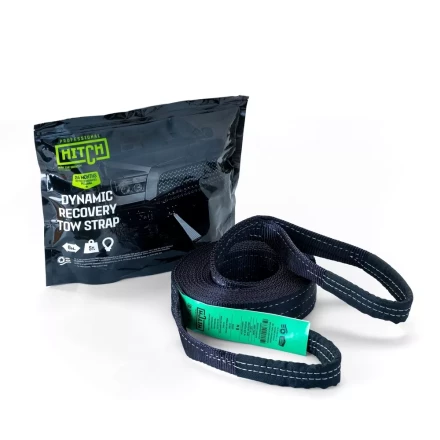 Трос буксировочный динамический HITCH PROF Лента масса авто 17 т разрывная 5т 6м петля-петля (SZ071509) купить в Надыме