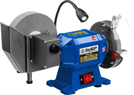ЗУБР d 150 мм / d 200 мм, 500 Вт, заточной станок для мокрого и суxого шлифования, Профессионал (ПТМ-150) купить в Надыме