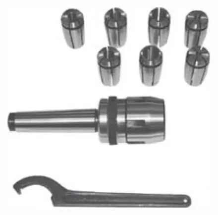 Патрон цанговый МТ3 с набором цанг ф4-16м и ключом 23432 купить в Надыме