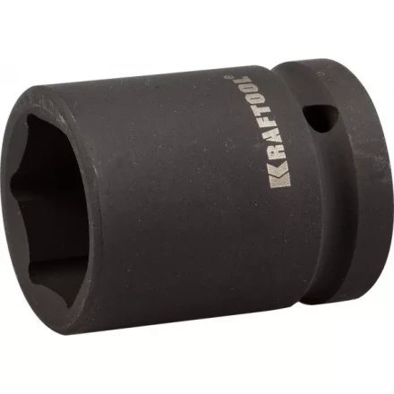 Торцовая головка KRAFTOOL "INDUSTRIE QUALITAT" ударная (3/4"), FLANK, Cr-Mo, фосфатированная, 27 мм 27945-27_z01 купить в Надыме