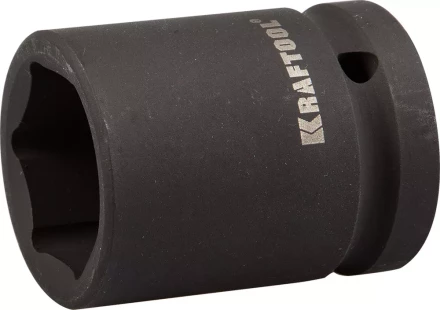 Торцовая головка KRAFTOOL "INDUSTRIE QUALITAT" ударная (3/4"), FLANK, Cr-Mo, фосфатированная, 27 мм 27945-27_z01 купить в Надыме