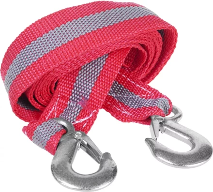 Трос буксировочный ЗУБР "МАСТЕР", 2 крюка, сумка, 4м, 5т 61210-5 купить в Надыме