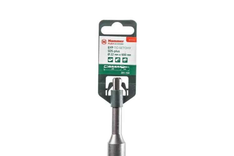 Бур HAMMER Ф22х600мм SDS Plus (201-154) купить в Надыме