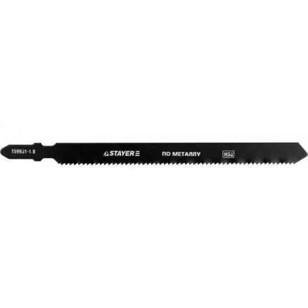 Полотна STAYER "PROFI", T318B, для эл/лобзика, HSS, по металлу (2,5-6мм), EU-хвост., шаг 1,8мм, 110мм, 2шт 159951-1.8_z01 купить в Надыме