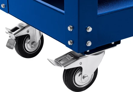 ЗУБР 820 х 405 х 955 мм, инструментальная тележка с выдвижным ящиком + 2 полки, Профессионал (38914) купить в Надыме