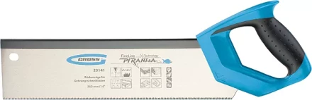 Пила обушковая для стусел PIRANHA,350мм/14",11-12ТРI,зуб 3D,каленый зуб,двухкомп рукоятка GROSS 23141 купить в Надыме