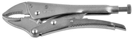 Зажим ЗУБР &quot;ЭКСПЕРТ&quot; ручной,универс,для круглых,профилированных и плоских деталей,губки из кованой Cr-V стали,250мм 22510-25 купить в Надыме