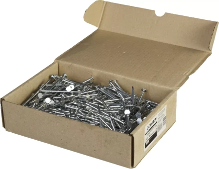 Гвозди ЗУБР "МАСТЕР" с большой потайной головкой оцинкованные чертеж №7811-7102, 4,2х100мм, 5кг 305090-42-100 купить в Надыме