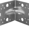 ЗУБР УКУ-2.5, 90 x 130 x 130 x 2.5 мм, цинк, усиленный крепежный уголок (31011-130) купить в Надыме