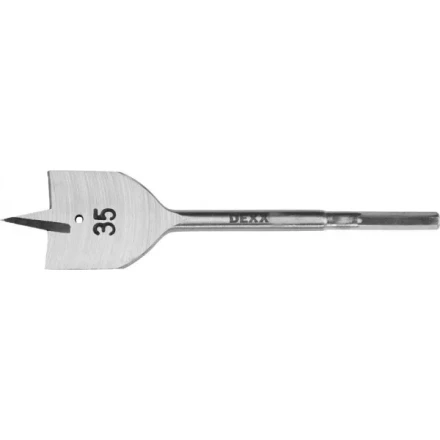 Сверло по дереву перовое, шестигранный хвостовик, DEXX 2945-35, d=35мм 2945-35 купить в Надыме