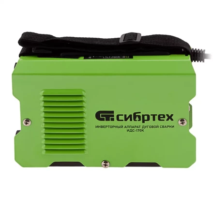 Инверторный аппарат дуговой сварки ИДС-170K, 170 А, ПВ 80%, диаметр электрода 1,6-3,2 мм Сибртех 94393 купить в Надыме