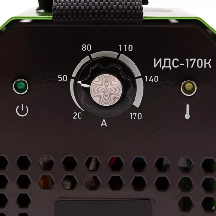 Инверторный аппарат дуговой сварки ИДС-170K, 170 А, ПВ 80%, диаметр электрода 1,6-3,2 мм Сибртех 94393 купить в Надыме