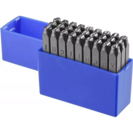 Клейма ЗУБР буквенные латинские, шрифт 5мм 21505-05_z01 купить в Надыме