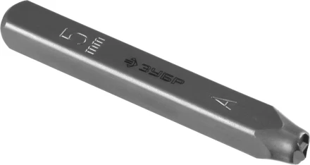 Клейма ЗУБР буквенные латинские, шрифт 5мм 21505-05_z01 купить в Надыме