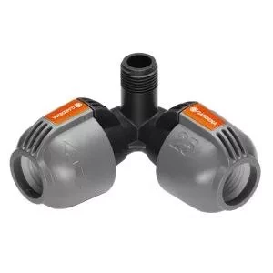 Соединитель L-образный 25 мм x 1/2"-наружная резьба GARDENA купить в Надыме