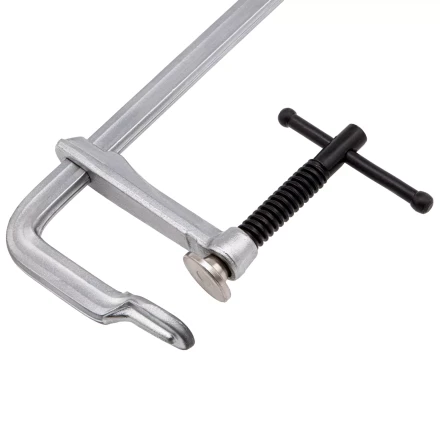 Струбцина F-образная Denzel 20472, 100x600мм, кованая купить в Надыме