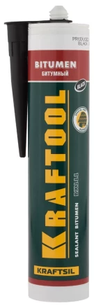 Герметик битумный KRAFTOOL черный, 300мл 41261 купить в Надыме