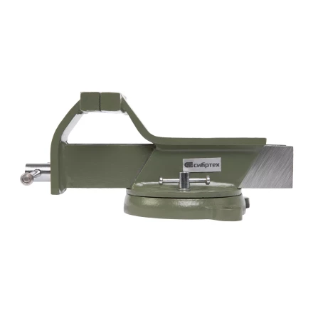 Тиски слесарные Сибртех 18619, 125 мм, стальные, поворотные купить в Надыме