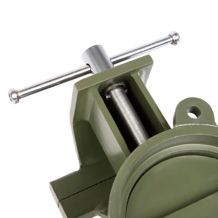 Тиски слесарные Сибртех 18619, 125 мм, стальные, поворотные купить в Надыме