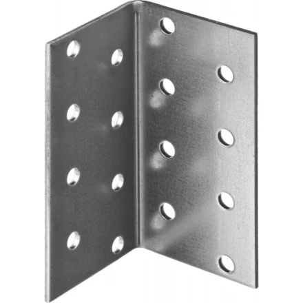 Крепежный угол ЗУБР "МАСТЕР" равносторонний, 80х40х40мм, 50 шт 310205-080-040 купить в Надыме