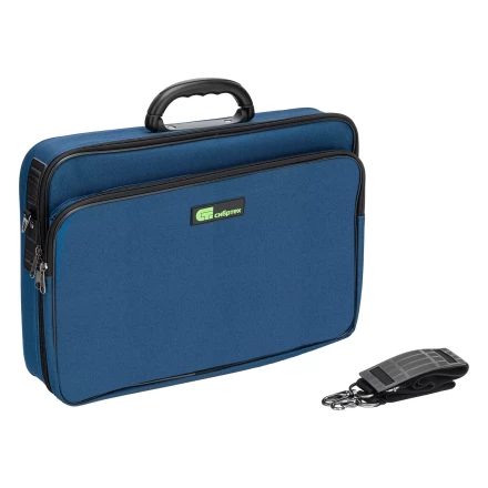 Кейс монтера Сибртех 90237, 470х340х110 мм, 25 карманов, наплечный ремень купить в Надыме