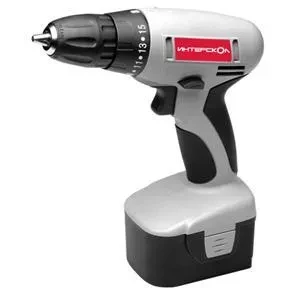 Дрель-шуруповерт аккумуляторная Интерскол ДА-12ЭР-02 Li-ion (2 х 1,5Ач) купить в Надыме