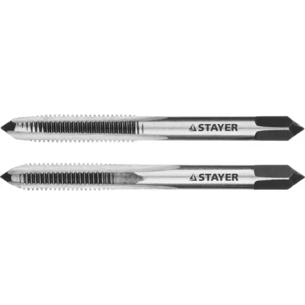Комплект метчиков STAYER "MASTER", сталь 9ХС, М5х0,8, 2 шт 28025-05-0.8-H2 купить в Надыме