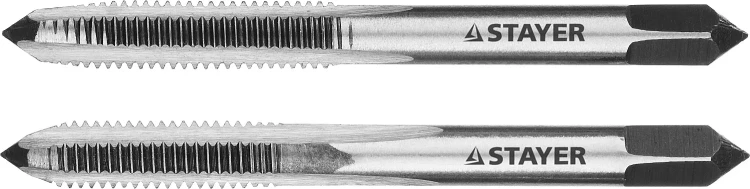Комплект метчиков STAYER "MASTER", сталь 9ХС, М5х0,8, 2 шт 28025-05-0.8-H2 купить в Надыме